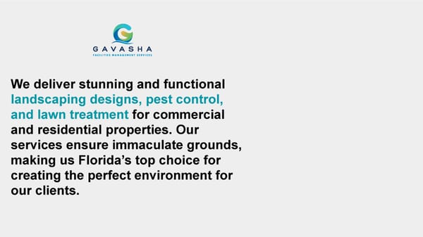 GAVASHA Facilities Management Services - Page 9